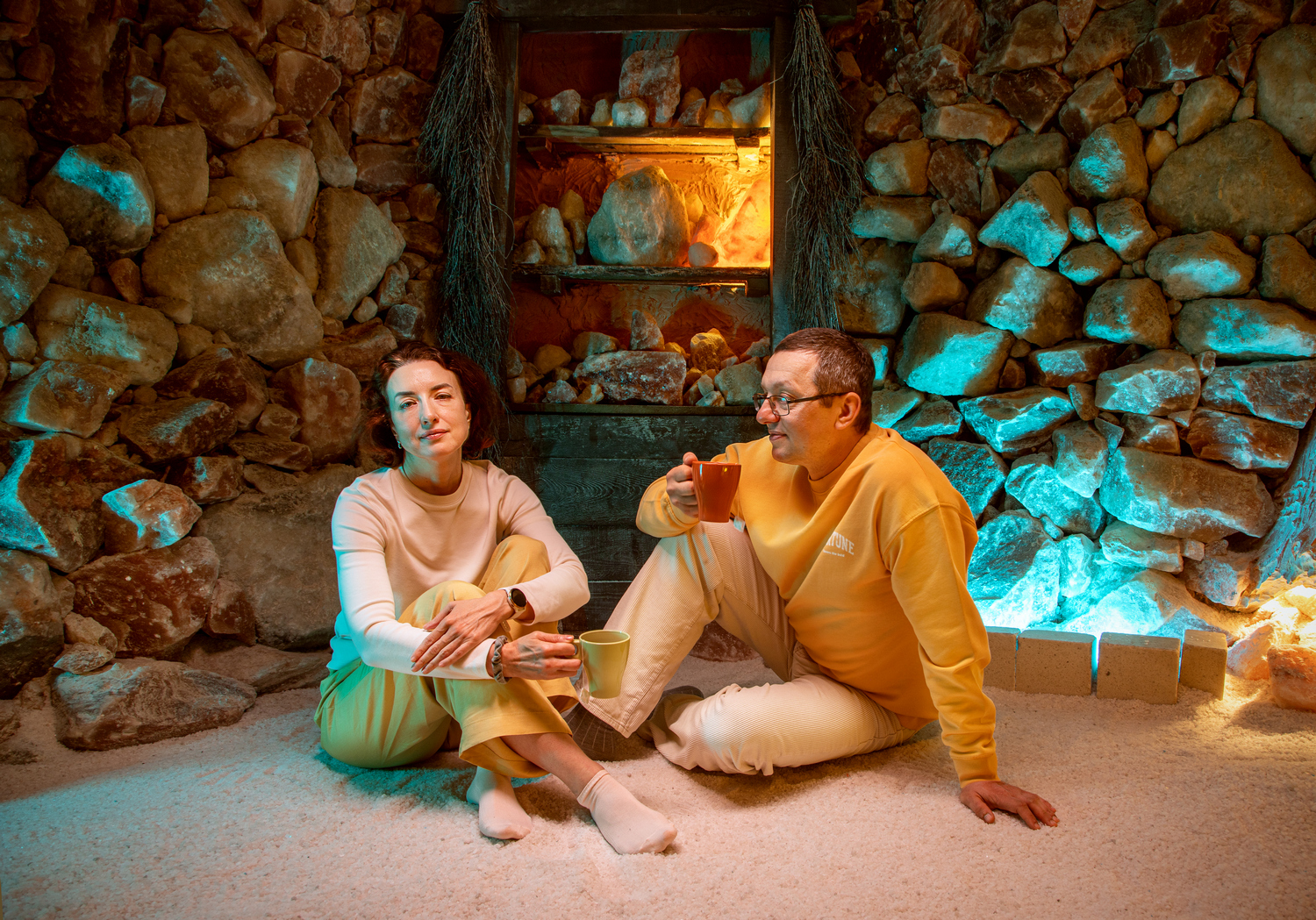 Privátní noc v solné jeskyni Praha 7